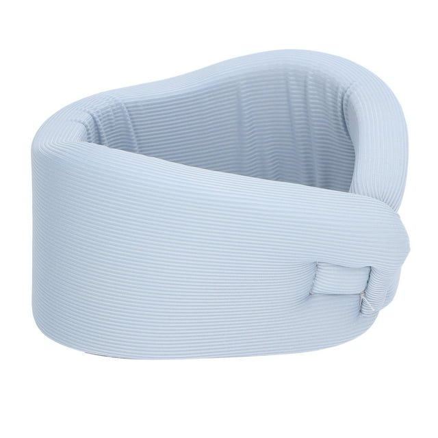 Neck Brace Cervical Collar, Adjustable Neck Support Brace for Sleeping & Snoring, Soft Sponge Neck Wrap Keep Vertebrae Stable and Aligned, Relieve Neck Pain and Spine Pressure