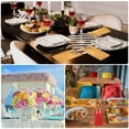 thumbnail image 6 of 100 Pcs Disposable Linen Feel Napkins with Built-in Flatware Pockets, Paper Dinner Napkins for Knife and Forks Light Grey, 6 of 6