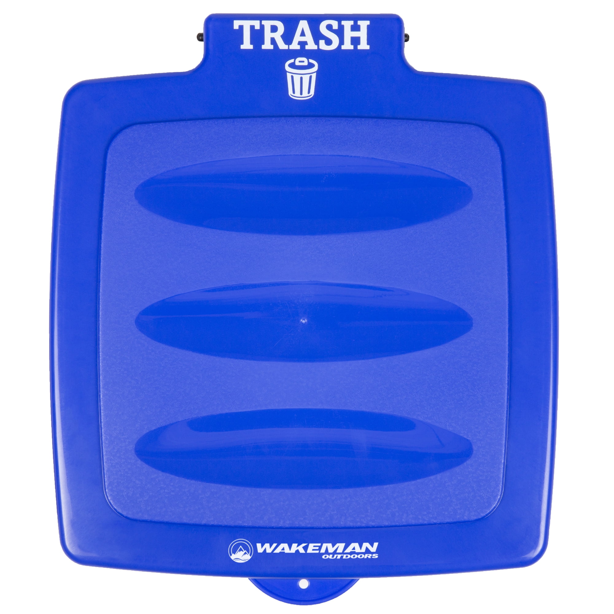 Portable Trash Bag Holder ? Collapsible Garbage Bin for Parties Camping or RV ? 13-Gallon Trash Can for Indoor/Outdoor by Wakeman Outdoors (Blue)