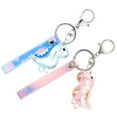 thumbnail image 3 of WRITWAA Dinosaur Keychain Acrylic Delicate Decorative Keychain 2Pcs 6.3x2x1.8in, 3 of 10