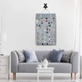 thumbnail image 4 of YAOMOBB Needle Collection Display Box Wall Hanging Pin Organizer Felt Brooch Storage Display Case with 96 Pin Capacity for Enamel Pins and Earrings, 4 of 7