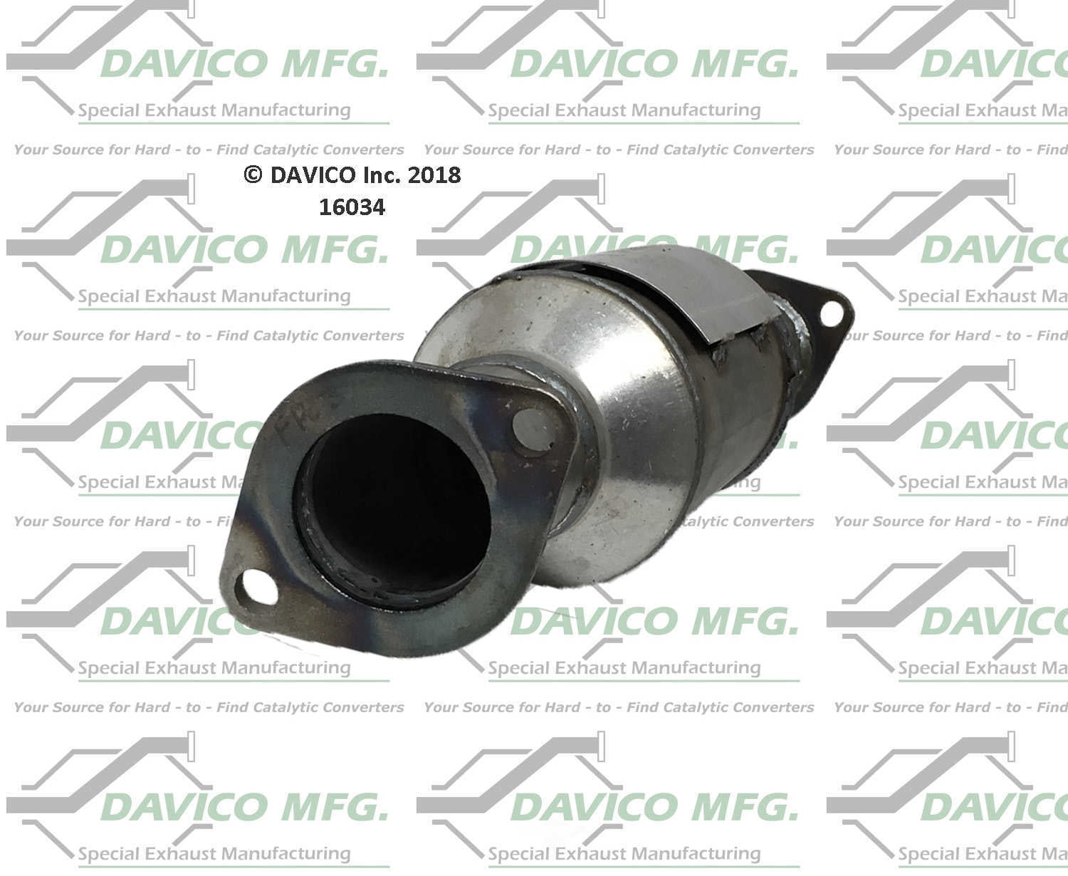 Davico Mfg 16034 Direct-Fit Catalytic Converter