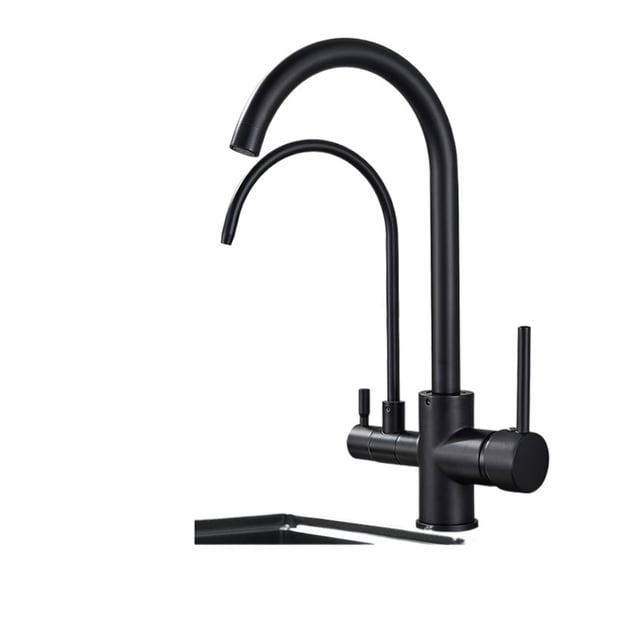 Purified Kitchen Faucet 360 Degree Rotation Purification Deck Mounted Filtered Water Sink Hot Cold Water Mixer Tap ,Effortless Installation
