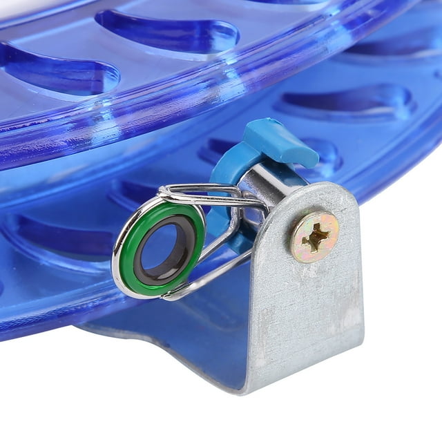 Fishing Line Reel Coating Hollow Design Lightweight Large Arbor Smooth Drag for Rivers Lakes Streams Creeks with 2 Colors Blue Green