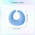 thumbnail image 6 of CJC Gaming Pillow Arm Support Pillow for Back & Arms, U-Shaped Lap Pillow for Adults Gaming, Reading, Working (Blue), 6 of 10