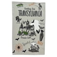 thumbnail image 4 of Serafina Home Halloween Kitchen Towel Set Draculas Castle, Set Of 2 (15" x 25"), 4 of 5