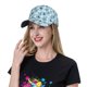 thumbnail image 5 of Fotbe Black White Gray Rabbit Gorro Clásico de Béisbol, Gorra Ajustable con Broche Snapback, Gorro de Exterior de Algodón Suave, 5 of 6