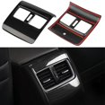 thumbnail image 4 of Armrest Box Air Outlet CoverCar Carbon Fiber Style Armrest Box Air Outlet Coverfor Honda Accord Rear Seat Armrest Box Air Outlet Cover High-Intensity Output, 4 of 5
