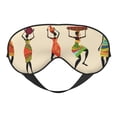 thumbnail image 6 of Rocae African Women for Mask for Women Men, Luxury Eye Cover Eye Shade with Adjustable Strap for Travel, Nap, Meditation, 6 of 7