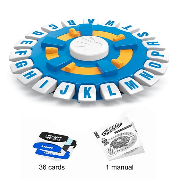 HUASHENG Drinking Games Word Game Games For Adults Fast Paced Fun Family Card Game In Portable Packaging Race Against The Timer To Be The Last Player Learning Game Great For All Ages