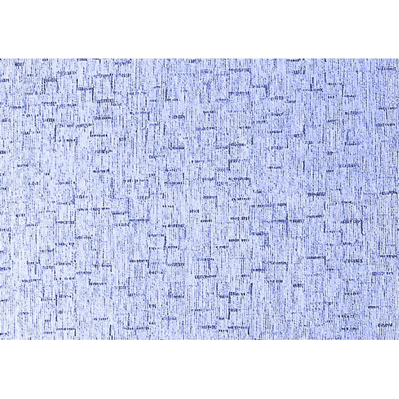 Ahgly Company Indoor Rectangle Oriental Blue Industrial Area Rugs, 5' x 8'