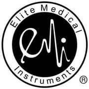EMI Pink Sprague Rappaport Stethoscope with Black Aneroid Sphygmomanometer Blood Pressure Cuff Set #340
