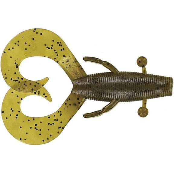 Gary Yamamoto 136-07-297 Cowboy Green Pumpkin W/Black Flake 7Bg Fishing Lure