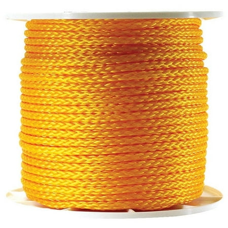 

Wellington Wellington P2424S0500Y01S Diamond Braided Poly Rope Spool 3/8 x 500
