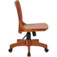 thumbnail image 3 of OSP Home Furnishings Deluxe Wood Bankers Office Chair in Fruit Wood Finish, 3 of 13