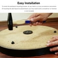 thumbnail image 4 of Dart Board Hanging Bracket, Dartboard Mounting Bracket Multifunction Easy To Install Strong Load Capacity with Soft Tape Measure for Wall, 4 of 7