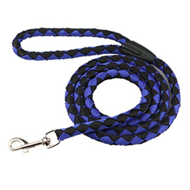 Yeacher Nylon Dog Leash 5ft Long Walking Dog Rope Metal Clasp Dog Chain Traction Rope for Medium Dog Training Walking Outside