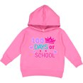 thumbnail image 2 of Inktastic 100 Days of School in Pink and Purple with Crown Toddler Hoodie, 2 of 4