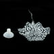thumbnail image 5 of 2 uds Decoración flotante de acuario Zulema ornamento negro efecto brillante, 5 of 8