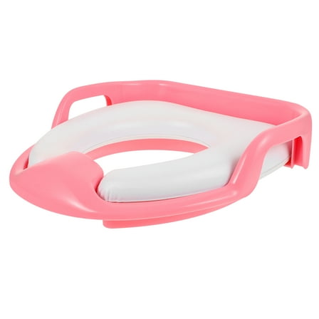 HEMOTON Pink Potty Training Seat for Home Strong Plastic Design Helps Kids Form Correct Posture 7.8x5.6