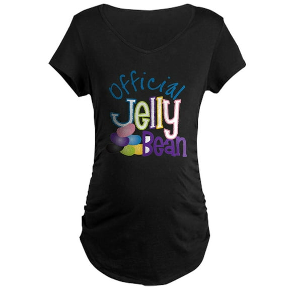 CafePress - Official Jelly Bean Maternity Dark T Shirt - Maternity Dark T-Shirt