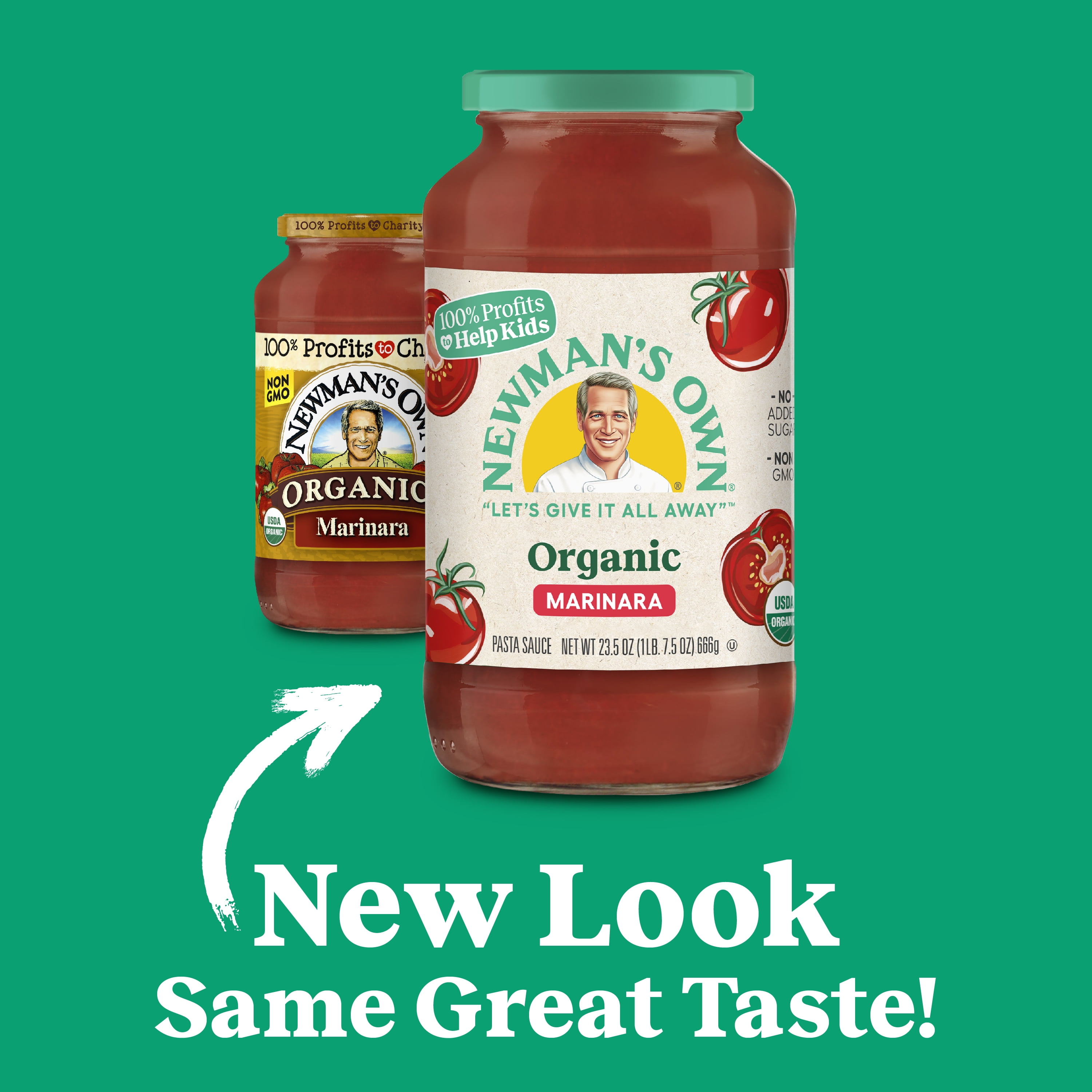 Newman's Own Organics Marinara Pasta Sauce, 23.5 oz