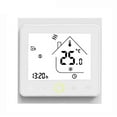 thumbnail image 1 of Amdohai Smart Thermostat Intellight Temperature Controller 5A water Floor Heating for Home No Wi-Fi -- White, 1 of 8
