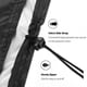 thumbnail image 5 of Cubierta A Prueba De Polvo De Tela De Oxford Negro, Resistente A La Lágrima, Impermeable, Impermeable Con 6 Opciones De Tamaño, Adecuadas Para La Mesa Y Silla Del Patio, 5 of 7
