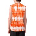 thumbnail image 5 of Ruyang Kids Boys Tie-dyed Camisoles Round Neck Loose Sleeveless Tank Tops Summer Casual Athletic Jogger Blouse T-Shirt, 5 of 5