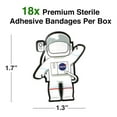 thumbnail image 2 of NASA Astronaut Bandages - 18 Count, 2 of 6
