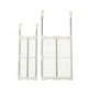 thumbnail image 2 of Telescopic Wardrobe Partition Board Nail-Free Wardrobe Layer Partition Storage Rack Cabinet Shelf Household, 2 of 2
