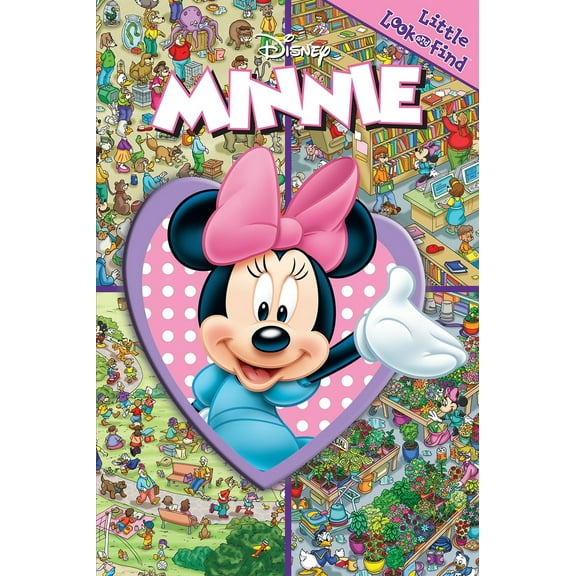 Pre-Owned Disney: Minnie Mouse: Little Look and Find Activity Book (Hardcover) 1450883362 9781450883368