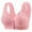 Pink, variant on Fnooota Womens Bras Front Closure, Comfort Everyday Full Coverage Push-up Wireless Bras Hot Pink Size 38/85