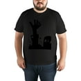 thumbnail image 4 of Summer Short Sleeve Tops Crew Neck Shirts for Men Skull (52)Plus Size Tee Shirts XS-5XL, 4 of 5