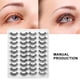 thumbnail image 5 of Pestañas autoadhesivas ANGGREK No dispersas para maquillaje casero 20 pares, 5 of 8