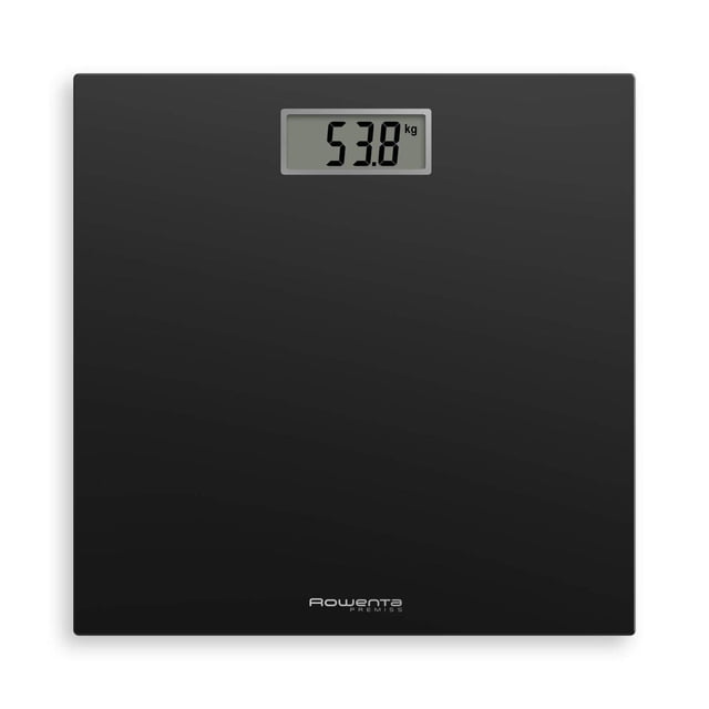 BS1400 Premiss Digital Tempered Glass Personal Scale, 30 x 30 cm, Max 150 kg, Ultra-Thin, Precision