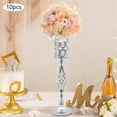 thumbnail image 7 of Dwellnix 10Pcs Wedding Centerpieces Props Flower Vases Table Event Party Stage Tall Vase, 7 of 7