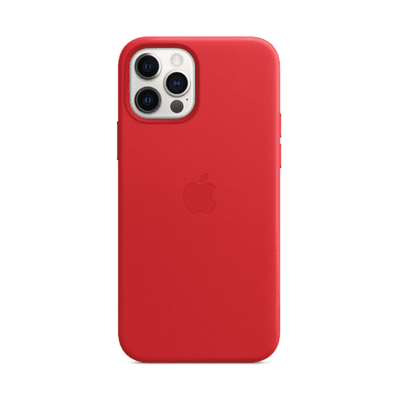 UPC 194252168219 product image for iPhone 12 | 12 Pro Leather Case with MagSafe - (PRODUCT)RED | upcitemdb.com