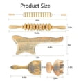 thumbnail image 2 of 5 In 1 Maderoterapia Kit Wood Therapy Massage Tool Anti-cellulite Massager Set(,), 2 of 2