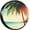 Beach With Palm Trees, variant on Camping Scene Spare Tire Cover-Cute Funny Waterproof Universal Spare Wheel Tire Covers Fit for Rv SUV Truck Camper Travel Trailer Accessories,15 inch