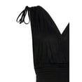 thumbnail image 6 of LASCANA Women's Tie Detail Jumpsuit Smocking, 6 of 6