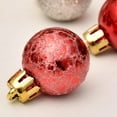 thumbnail image 5 of 99-Pack Shatterproof  Christmas Ball Ornaments Set, 1.2in Hanging Baubles, Xmas Tree Decorations, Seasonal Décor for Holiday Wreath Garland, Hooks Included, 5 of 10