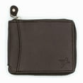thumbnail image 3 of Wallet Bifold Zipper Wallet with RFID Brown Genuine Leather for Men with Zip Around by Juzar Tapal Collecction, 3 of 5
