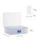 thumbnail image 2 of Caja organizadora transparente para pintura de diamantes, ideal para mantener tus suministros de manualidades ordenados y accesibles. Disponible en varios tamaños., 2 of 6