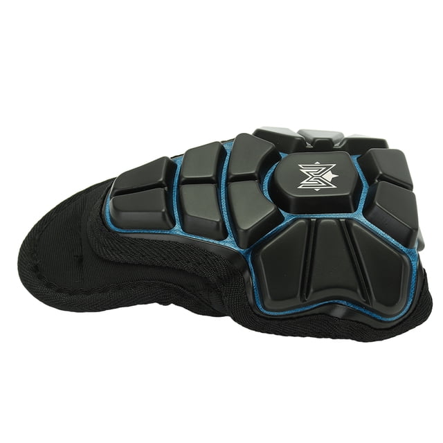Kids Bike Stem Protector, Avoid Injury Protective Casing Chest Protector Strong Buffering Ability Adjustable for Outdoor Entertainment Black,Black Red,Black Blue