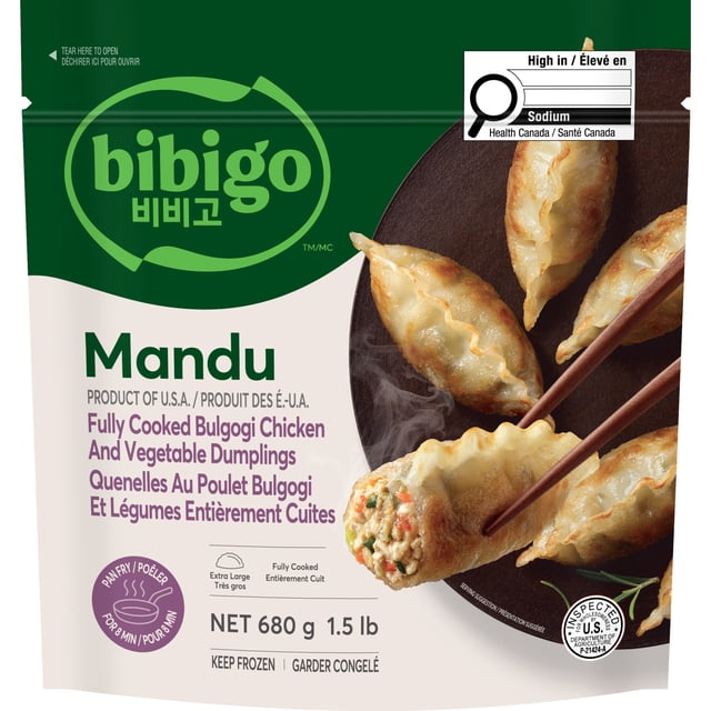 Raviolis bibigo Mandu poulet Bulgogi 680GR