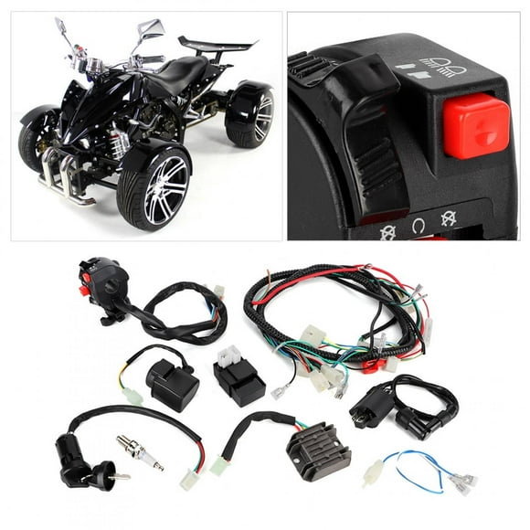 Accessoire Atv, Vélo Électrique Durable, Ajustement Pratique Haut de Gamme pour QUAD Atomik Atv 200-300cc