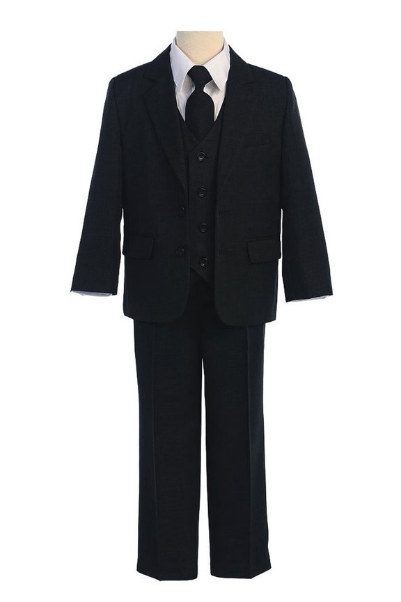 COLE Boys Suit with Shirt and Vest (5-Piece)