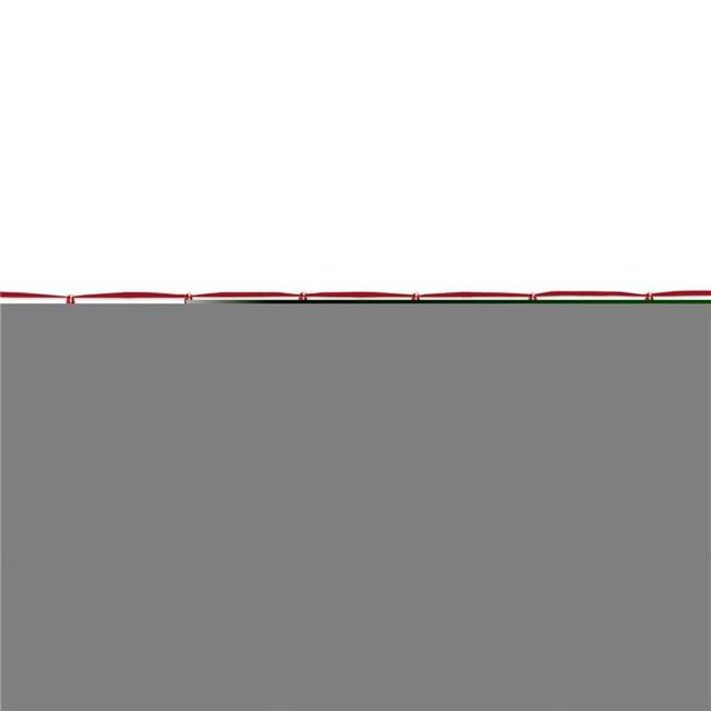 Beistle 59927-R 9.75 in. x 8 ft. Metallic Tassel Garland, Red
