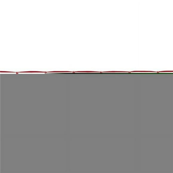 Beistle 59927-R 9.75 in. x 8 ft. Metallic Tassel Garland, Red